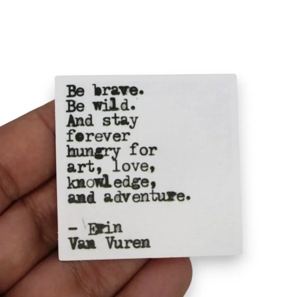 Sticker Scrapbooking Quote Poetry
